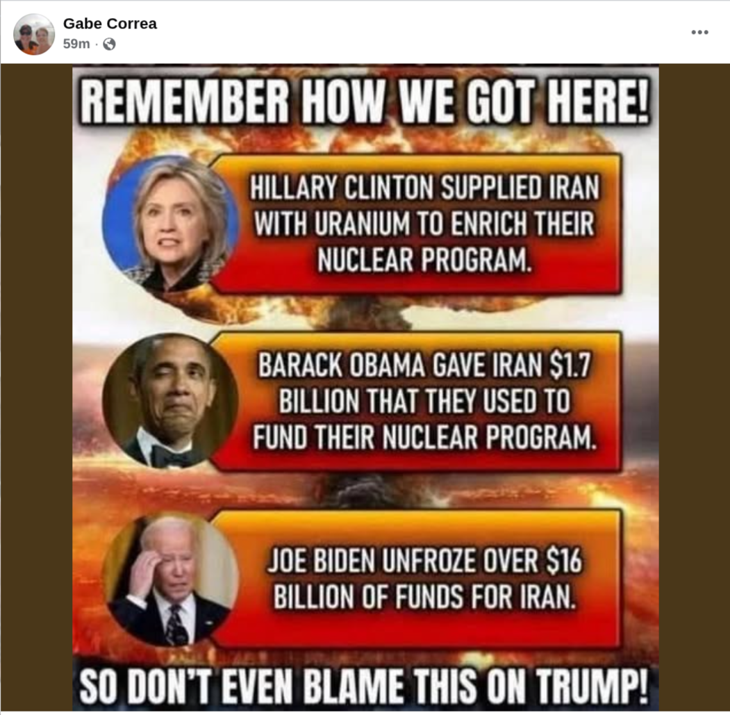 Krunkite - Clinton, Obama, Biden and the Iran nuclear meme