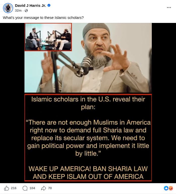 Krunkite - "Islamic scholars reveal their plan" Sharia quote
